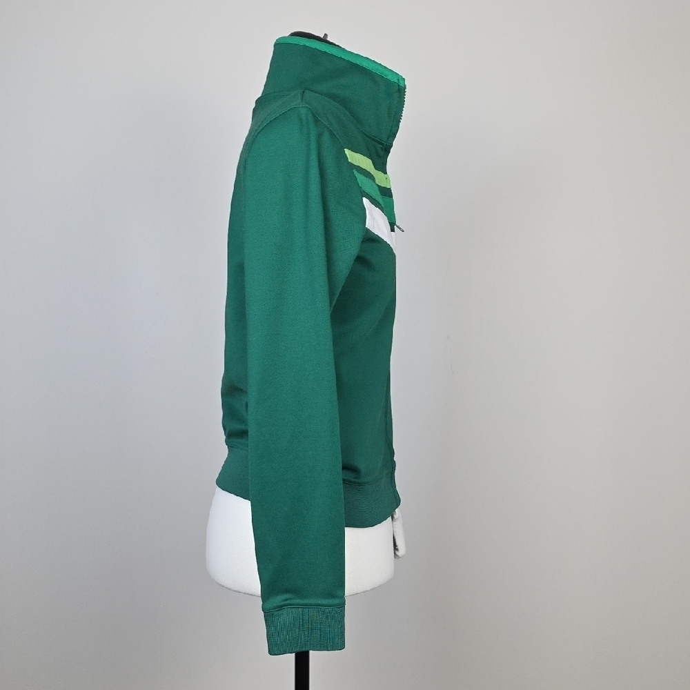 Billabong Vintage Green Track Jacket – Retro Y2K Style – Tag M but fit XS - Picture 5 of 14
